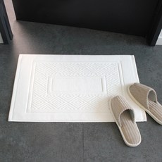 Amenity Towel 經典精梳棉腳踏墊, 白色, 1個