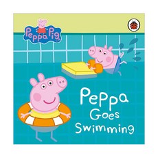 ladybird 英文童書 Peppa Pig 粉紅豬小豬 Peppa Goes Swimming, Ladybird Books, 1本