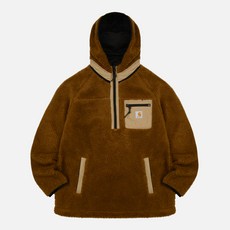 carhartt PRENTIS 抓絨套頭衫 半拉鍊