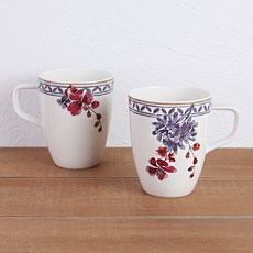 Villeroy&Boch 手工馬克杯 380ml, 2個, 熏衣草