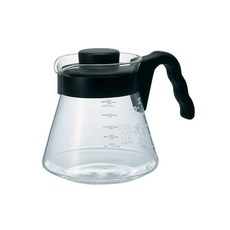 HARIO V60 好握02咖啡壺, VCS 02B, 黑色, 700ml, 1入