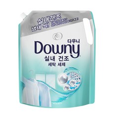 Downy 室內晾衣型衣物專用洗衣精補充包, 2.2L, 1入