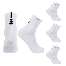 Si Ner socks 3D三維運動墊Jangmok Socks 4p, 白色的