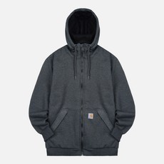 carhartt 男士 RAIN DEFENDER THERMAL 拉鍊連帽