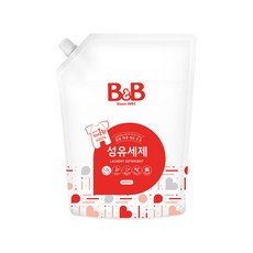 B&B 嬰幼兒衣物洗衣精補充包, 1500ml, 1包