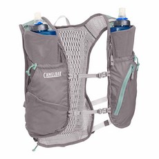 CAMELBAK 女款運動專用水袋背心, 銀藍霧霾