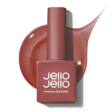 Jello Jello 透色系列 彩色美甲凝膠, JJ-20 Woody Red, 10ml, 1瓶