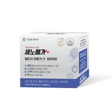 Daewoong 大熊製藥 Omega3維生素D補充膠囊 120入, 1盒, 84g
