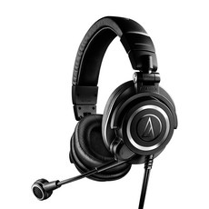 Audio Technica Stream Set XLR 類型流媒體耳機, 黑色, ATH-M50xSTS