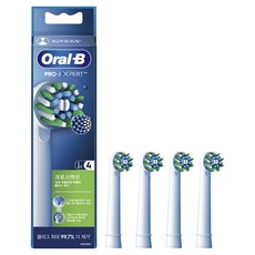 Oral-B 歐樂B Pro Expert多動向交叉刷頭 EB50RX 白色 4入, 1入, 單品