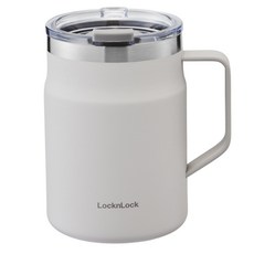 LocknLock 樂扣樂扣 都會馬克咖啡杯, 白色, 475ml, 1個