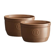 Emile Henry HR Ceramic Lambkin Ball S 148ml, 2個, 棕色