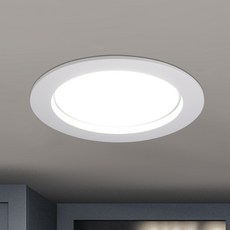 Wonha 固定照明燈具嵌入式筒燈日光無閃爍 110 克, 1個, LED12W