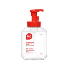 B&B 奶瓶清潔慕斯, 450ml, 1瓶