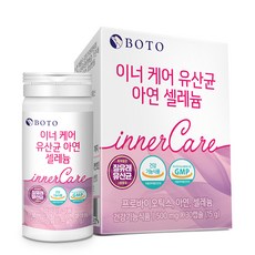 BOTO Inner Care 乳酸菌鋅硒錠, 30顆, 1罐