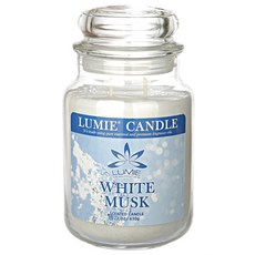 LUMIECANDLE 香氛蠟燭, White Musk, 630g, 1個