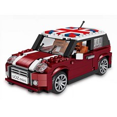 LOZ 電機系列迷你塊, Mini Cooper(紅色)