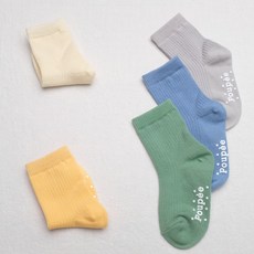 wesocks&papamom 兒童 D 日男孩防滑襪 5 件套