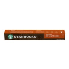 STARBUCKS 星巴克 NESPRESSO 早餐綜合咖啡膠囊, 5.6g, 10顆, 1盒