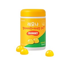 Lemona 萊蒙娜 綜合維他命礦物質軟糖, 1罐, 180g, 60顆