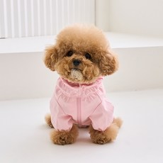 本尼的寵物一體式雨衣, 粉色