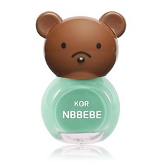 Nbbebe 兒童用指甲油, Cream Mint, 1瓶