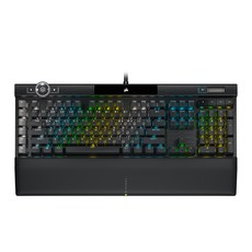 CORSAIR 海盜船 K100 RGB PBT機械鍵盤光軸, 單色, CH-912A01A-KR2 RGP0094, 光軸