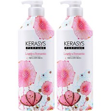 KERASYS 香氛潤髮乳 Lovely & Romantic, 980ml, 2瓶