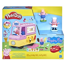Play-Doh 培樂多 佩佩豬冰淇淋嬰兒黏土組, 混合顏色, 250克