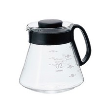 HARIO V60 經典60咖啡壺 XVD-60B, 600ml, 1個