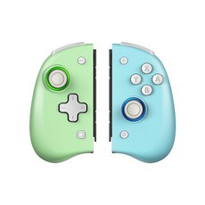 JOYTRON 任天堂 Switch 手柄 Joy-Con, MX Gripcon(綠藍), 一個