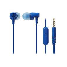 audio-technica 鐵三角 Popcolor 動感入耳式耳機, ATH-CLR100iS, 藍色 (BL)