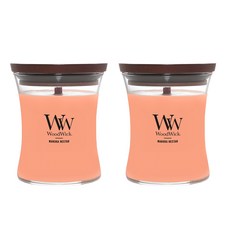 WoodWick 中號蠟燭 275g, 麥盧卡花蜜, 2個