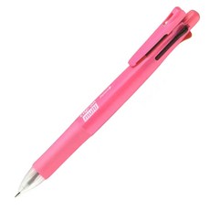 ZEBRA 斑馬牌 四色+鉛筆芯多功能原子筆 B4SA1, 粉色, 1支