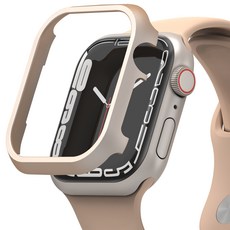 NUART Apple Watch鋁合金錶框保護殼, 玫瑰金