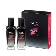 AHC Homme Z 多效保濕化妝水140ml+乳液140ml, 1組