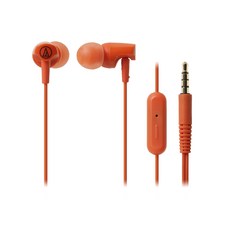 audio-technica 鐵三角 Popcolor 動感入耳式耳機, ATH-CLR100iS, 橘色