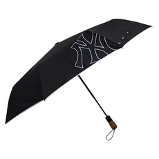 MLB 洋基logo印花3段自動雨傘