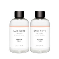 THE HERB SHOP Base Note系列 擴香補充瓶, Hawaiian Peach, 200ml, 2瓶