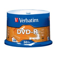 Verbatim DVD-R 4.7GB 16X 空白光盤蛋糕 50p, 97176