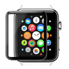 4YOU Apple Watch鋼化玻璃液晶保護貼 38mm, 單色