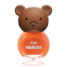 Nbbebe 兒童用指甲油, Vivid Orange, 1瓶