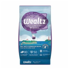 Wealtz 維爾滋 全齡貓食譜 天然無穀寵物糧, 6kg, 1包