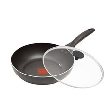 Tefal 特福 爵士系列 不沾平底鍋+玻璃蓋, 24cm, 1組