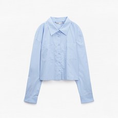 MIXXO 女款基本短版襯衫