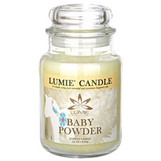 LUMIECANDLE 香氛蠟燭, Baby Powder, 630g, 1個