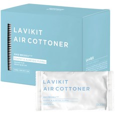 La vikit 衣物香氛烘衣柔軟片, 1盒, 40張