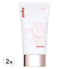 espoir 艾絲珀 水感防曬乳 SPF50+ PA++++, 60ml, 2條