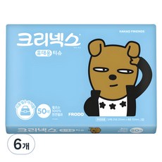 Kleenex 舒潔 Kakao Friends旅行用紙巾 隨機出貨, 6包, 50張