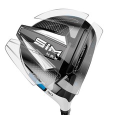 I'll protect you 高爾夫球桿發球桿保護膜 TaylorMade SIM MAX, 透明, 1組